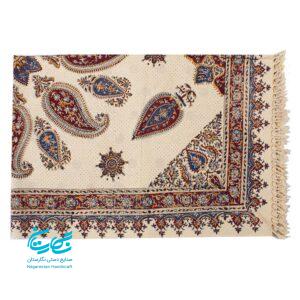 رومیزی قلمکار 1 در 1.5 متری طرح بته جقه