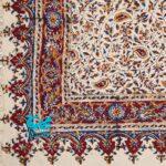 رومیزی قلمکار 100 در 150 گل ریز