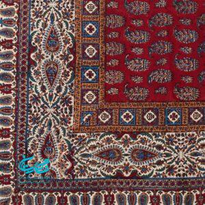 رومیزی قلمکار 1 در 1.5 قرمز