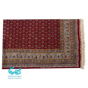 رومیزی قلمکار 160 در 240 اعلا قرمز